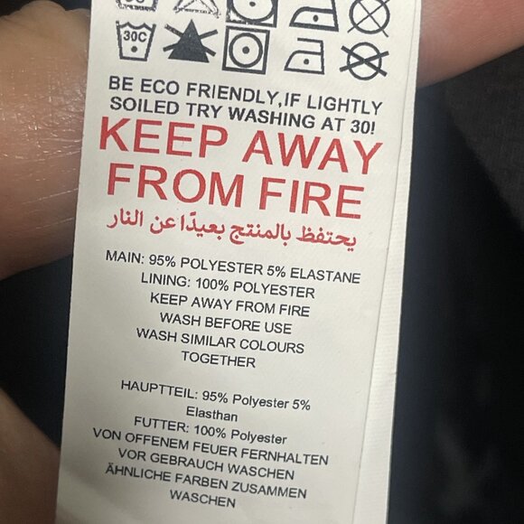 Missguided Black Tailored Oversized Blazer Womens Size 2 - Picture 5 of 7